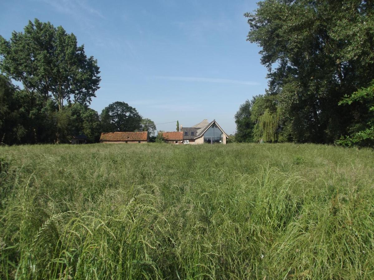 Bed and Breakfast Au Bonheur Frontalier Steenvoorde Exterior foto
